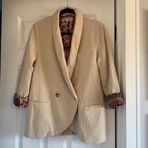 Free People “Rowan Double Breasted Blazer”